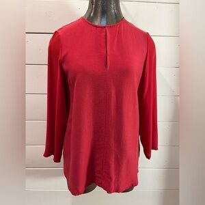 SLT STUDIO – Red Blouse Size S